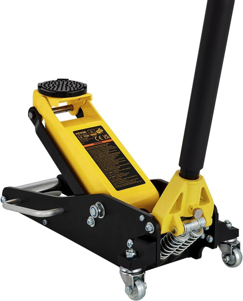 1.5 Ton Low Profile Racing Floor Jack Dual Piston Quick Lift 80–365mm Aluminum