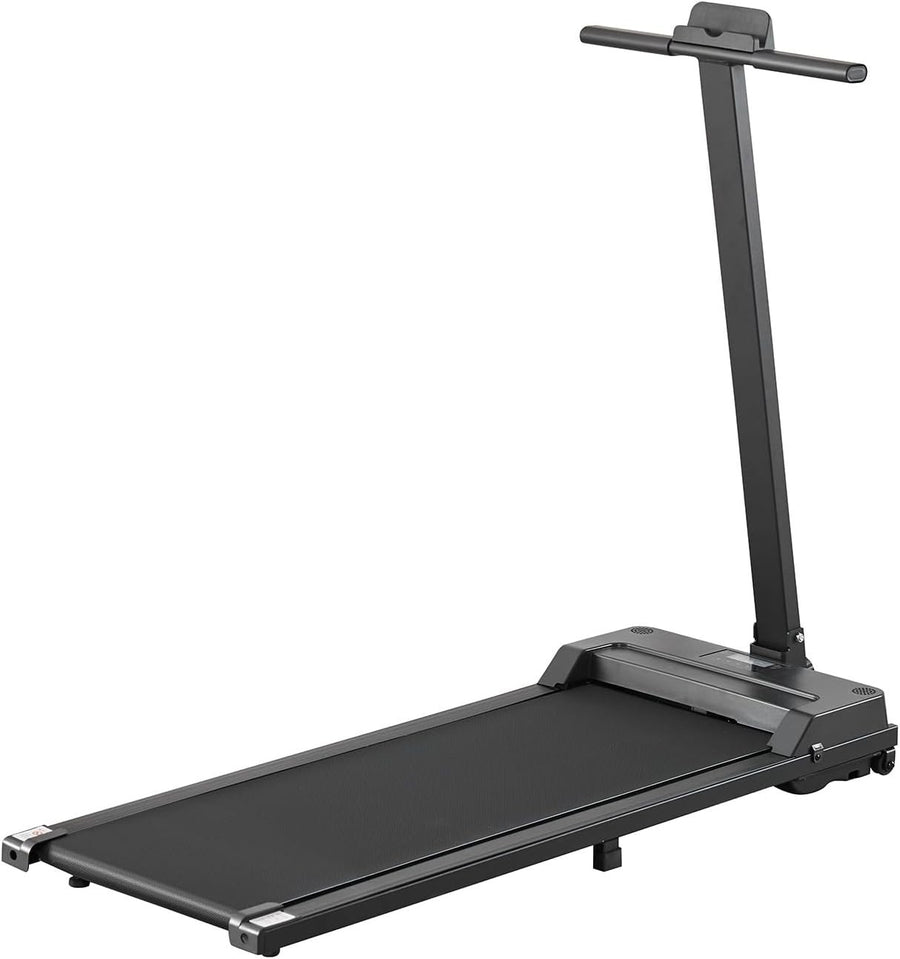 Foldable Under Desk Treadmill 2.5HP LED Display Remote 3-in-1 Home Gym