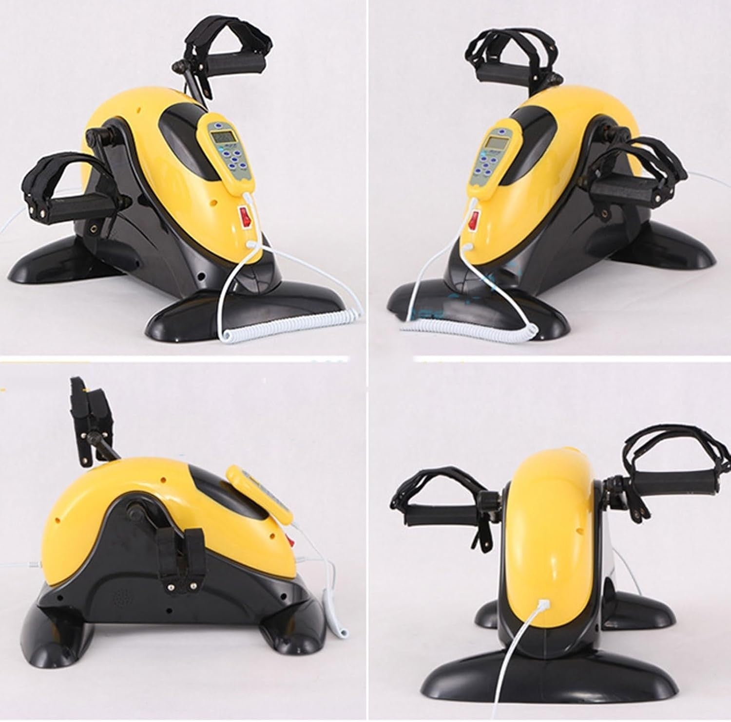 Electric Under Desk Pedal Exerciser Remote Control LCD Rehab Bike