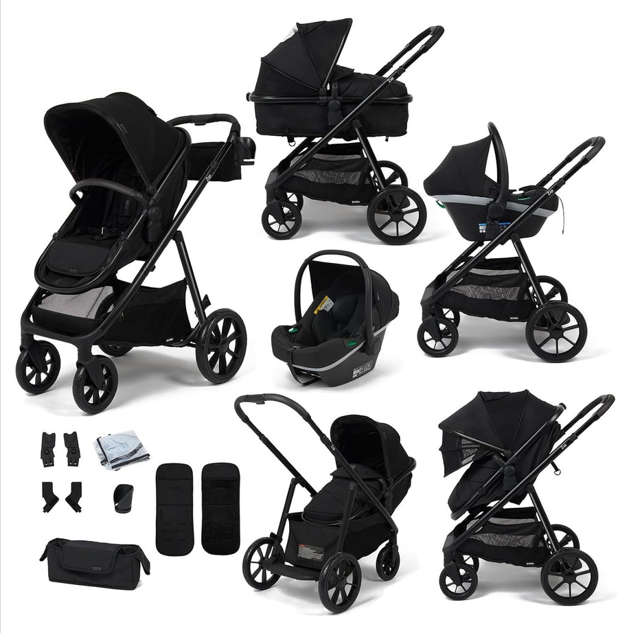3in1 Baby Travel System i-Size Infant Carrier Ride On Board 22kg