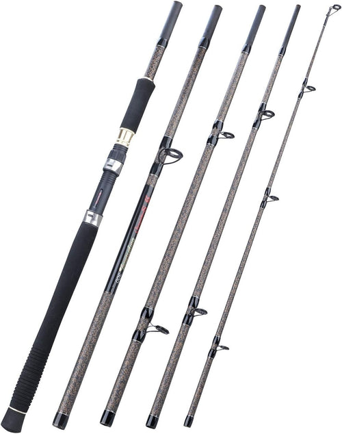 Portable 3m 5-Section Carp Fishing Rod | Super Hard Carbon Fiber Spinning