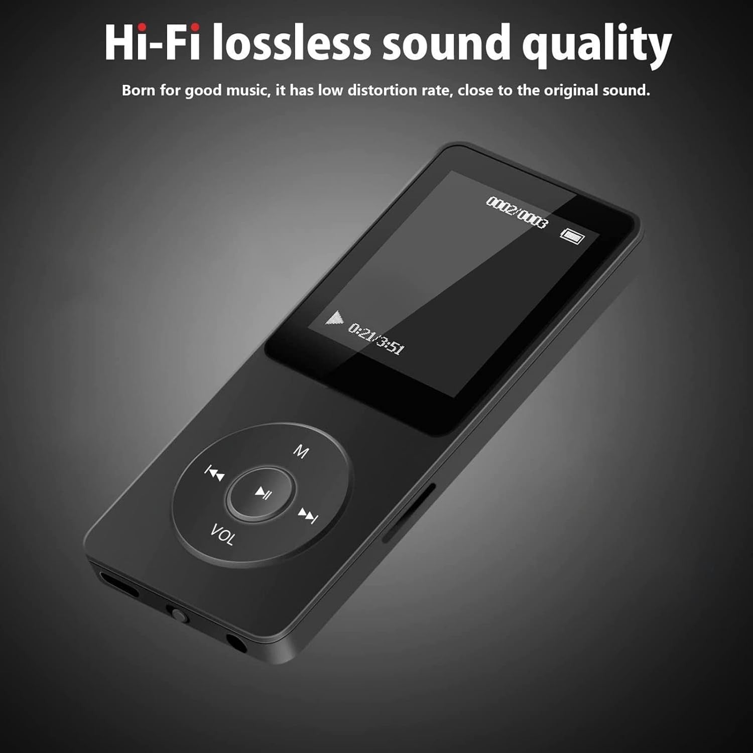 Bluetooth 5.0 MP3 MP4 Player HiFi Sound 20H Playback FM Radio