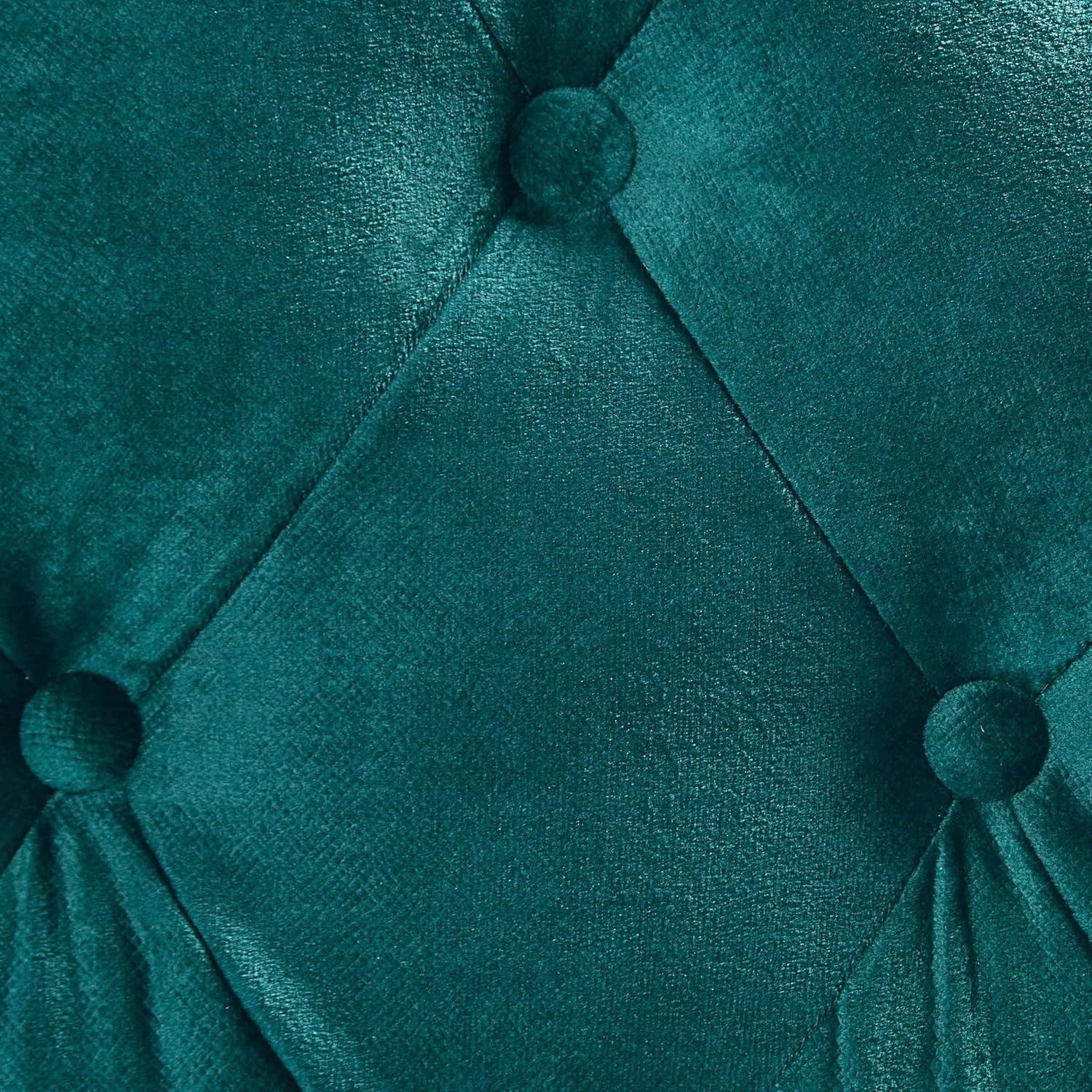 Velvet Chaise Lounge Sofa Green | Tufted Back, Cushion, Wooden Legs