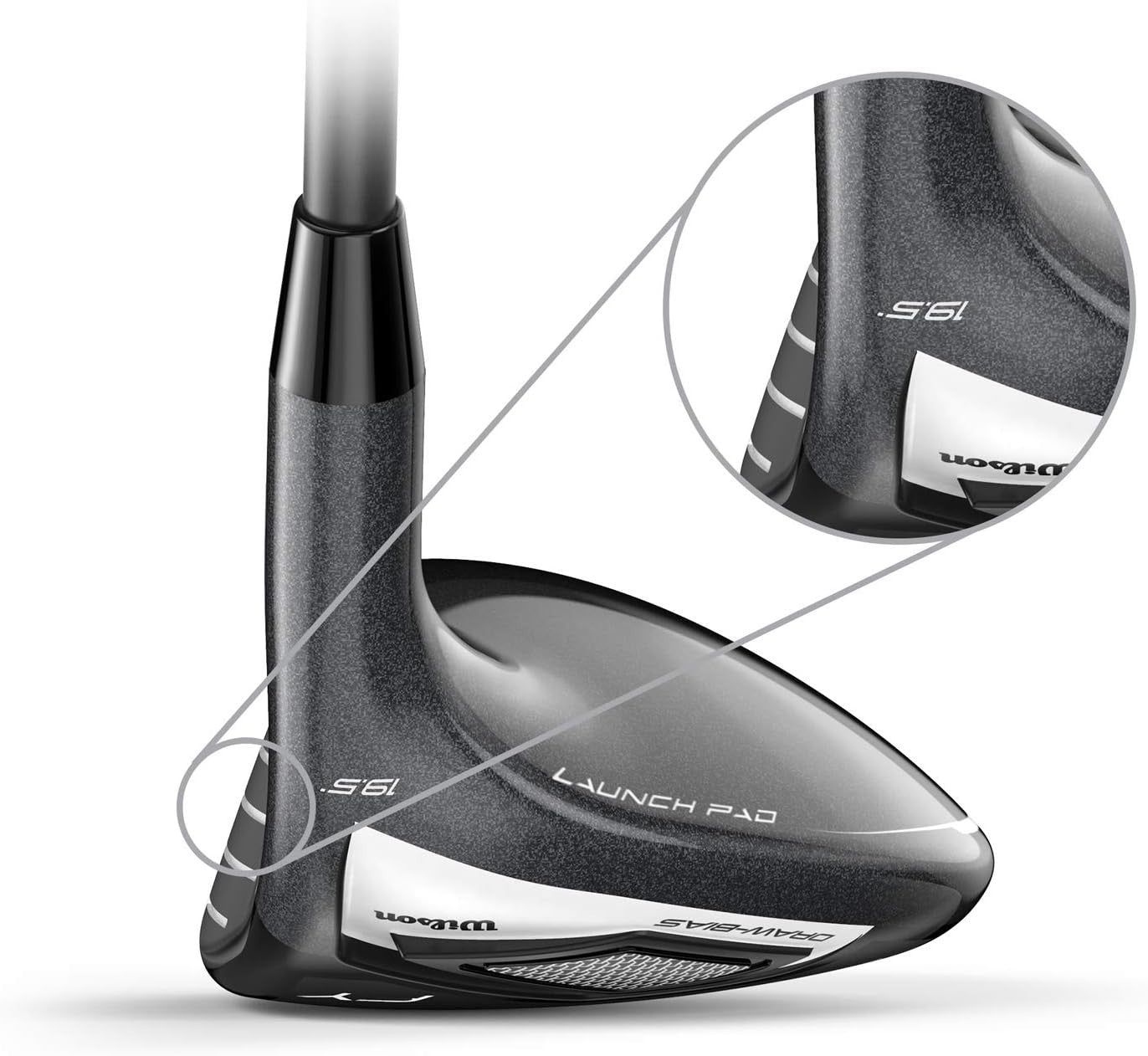 Left Hand Hybrid Golf Club 19.5° Anti Slice Easy Launch Graphite