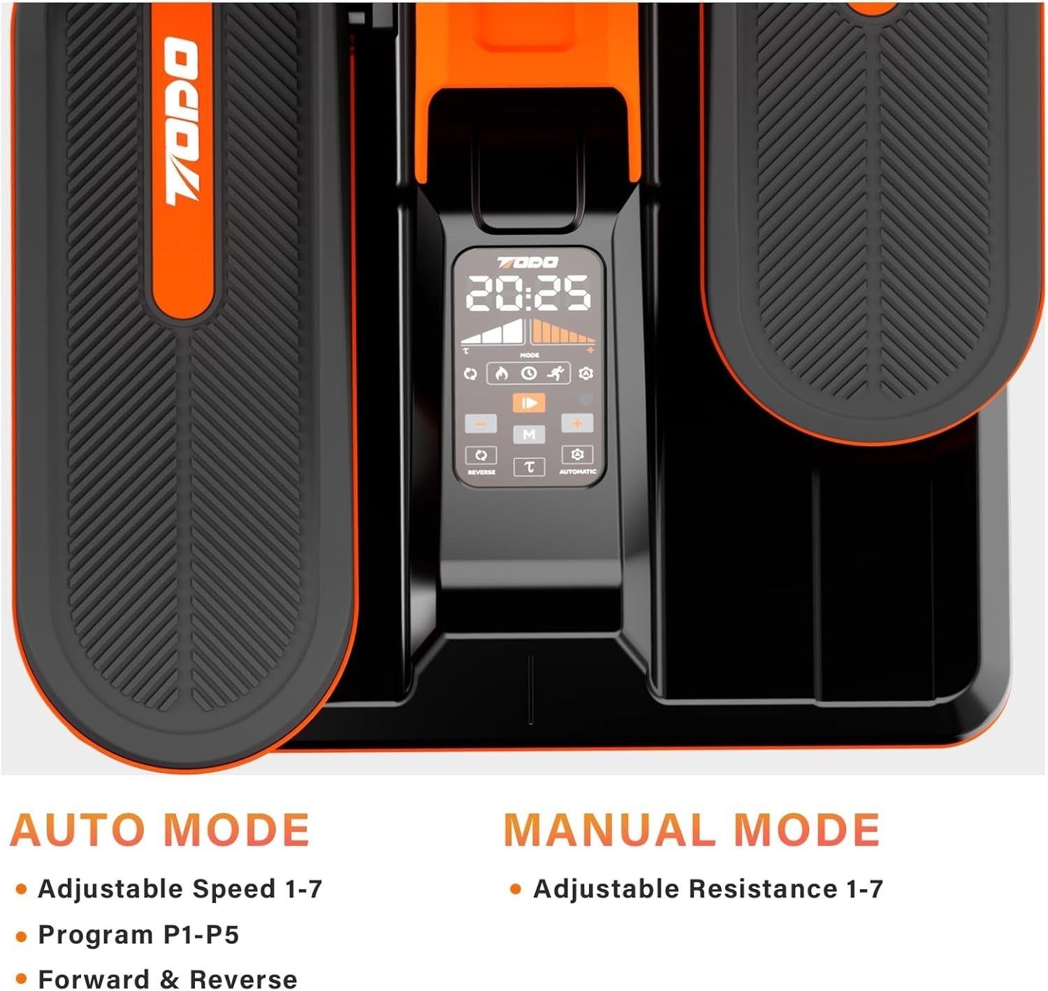 Mini Under Desk Elliptical Machine, 7-Speed & Resistance, App & Remote Control