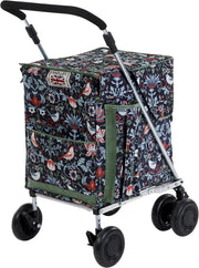 Heavy Duty 4 Wheel Push Shopping Trolley Mobility Walking Support