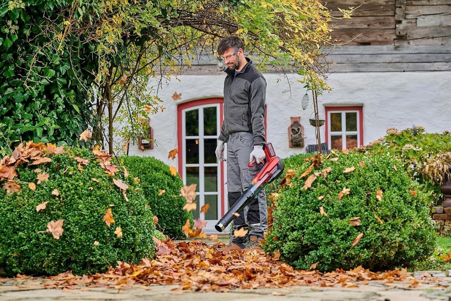 Cordless Leaf Blower 18V High Power Turbo Garden Lawn Driveway Cleaner