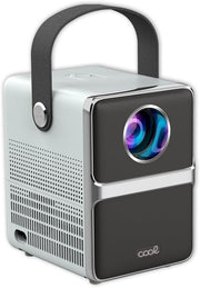 Compact Projector 2500 Lumens Portable WiFi HDMI USB Built-In Speaker