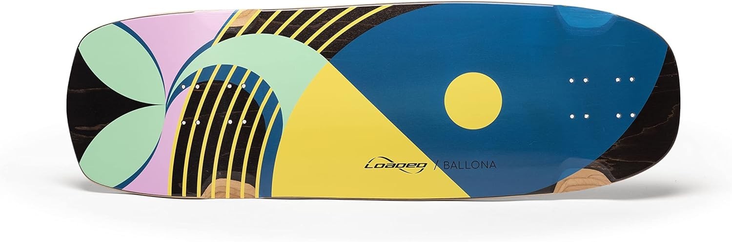 Mini Cruiser Longboard 70cm × 9" Maple Wood Willy Graphic 65mm Wheels