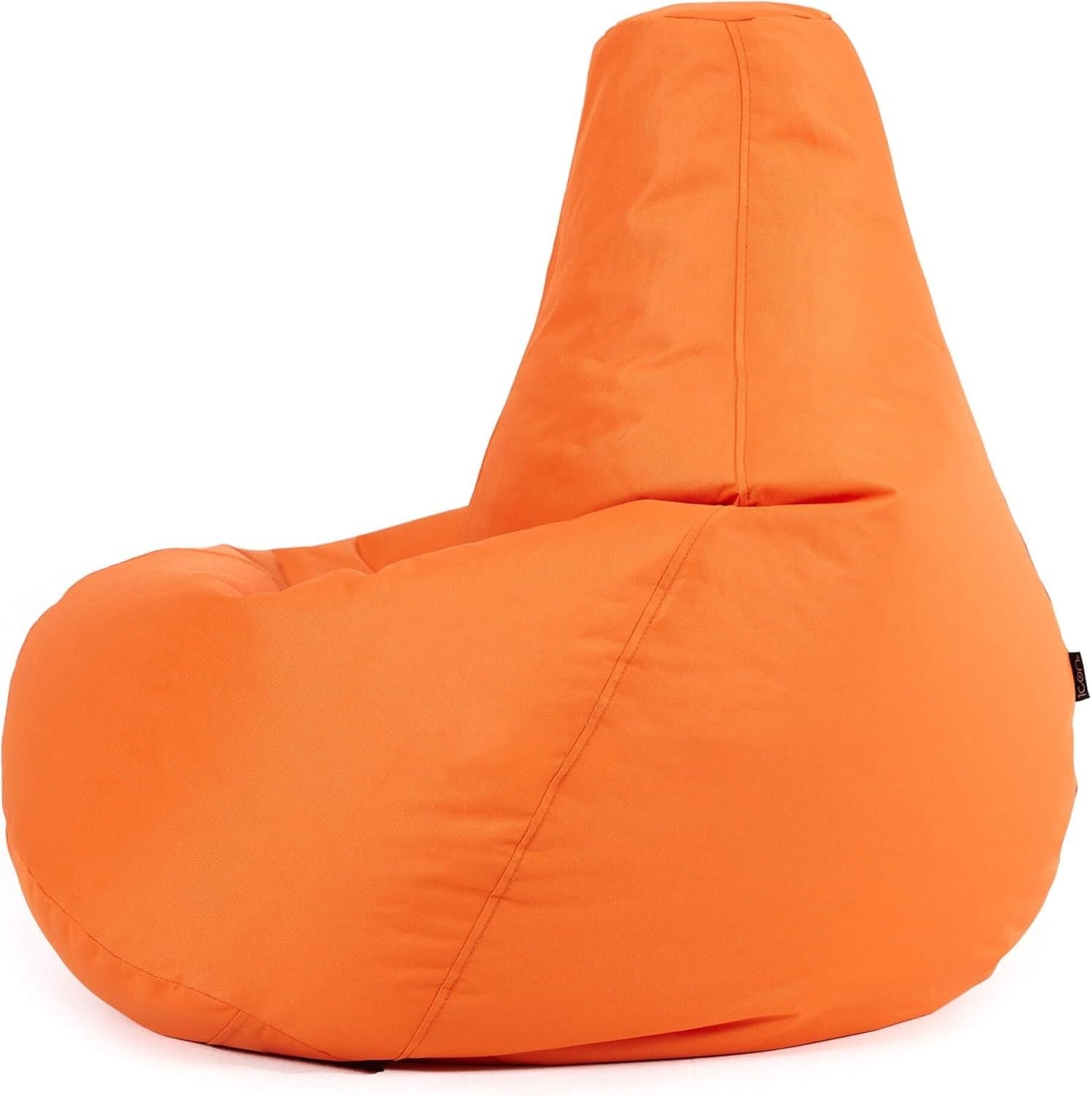 Kids Waterproof Bean Bag Chair 2 Pack Gaming Outdoor Indoor Orange