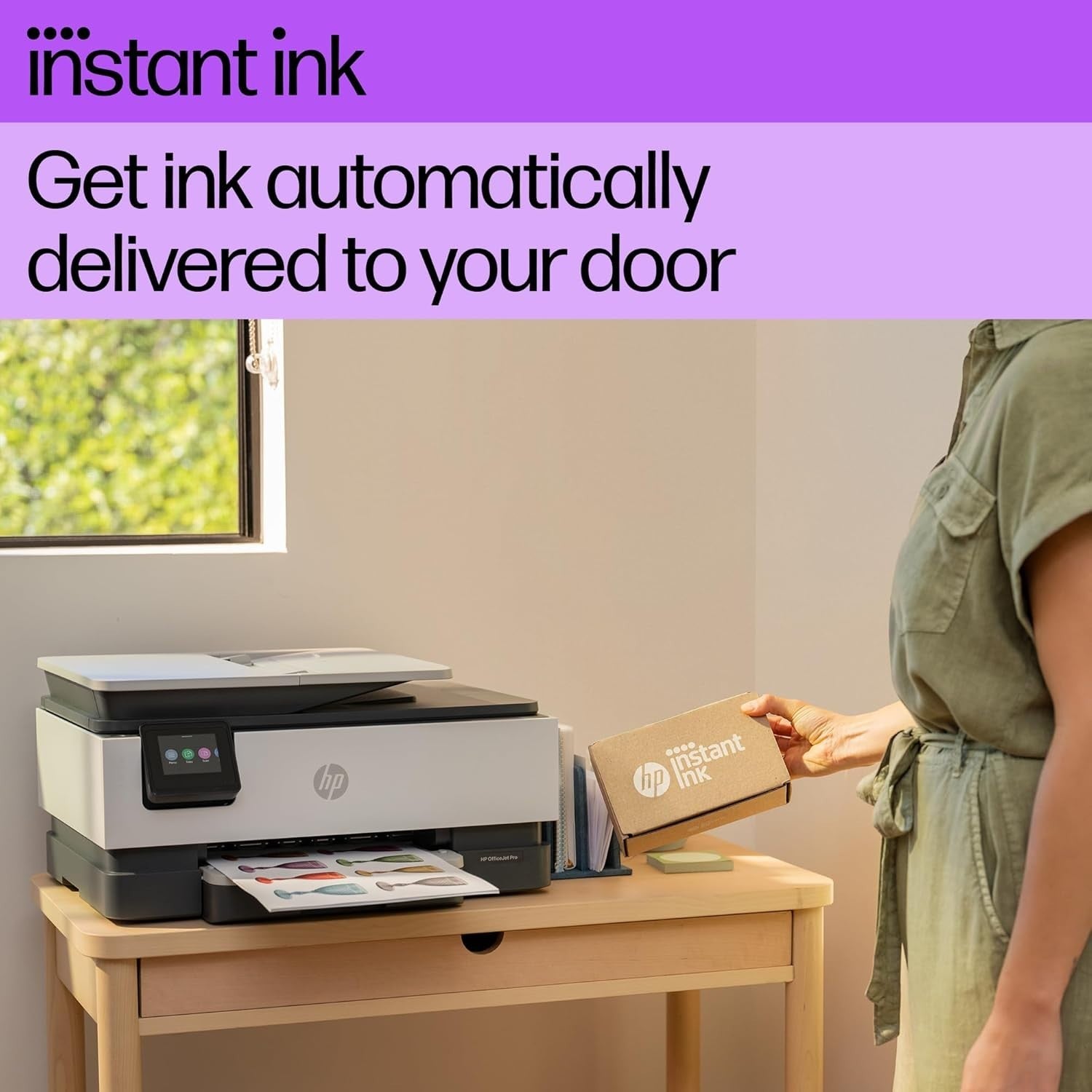 Grey White A4 Colour Inkjet All In One Printer WiFi Duplex ADF Home Pro