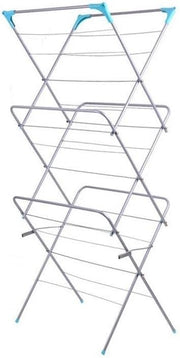 3 Tier Foldable Clothes Airer Indoor Outdoor Compact Laundry Dryer Rack