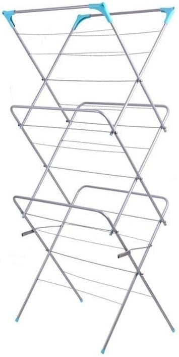 3 Tier Foldable Clothes Airer Indoor Outdoor Compact Laundry Dryer Rack