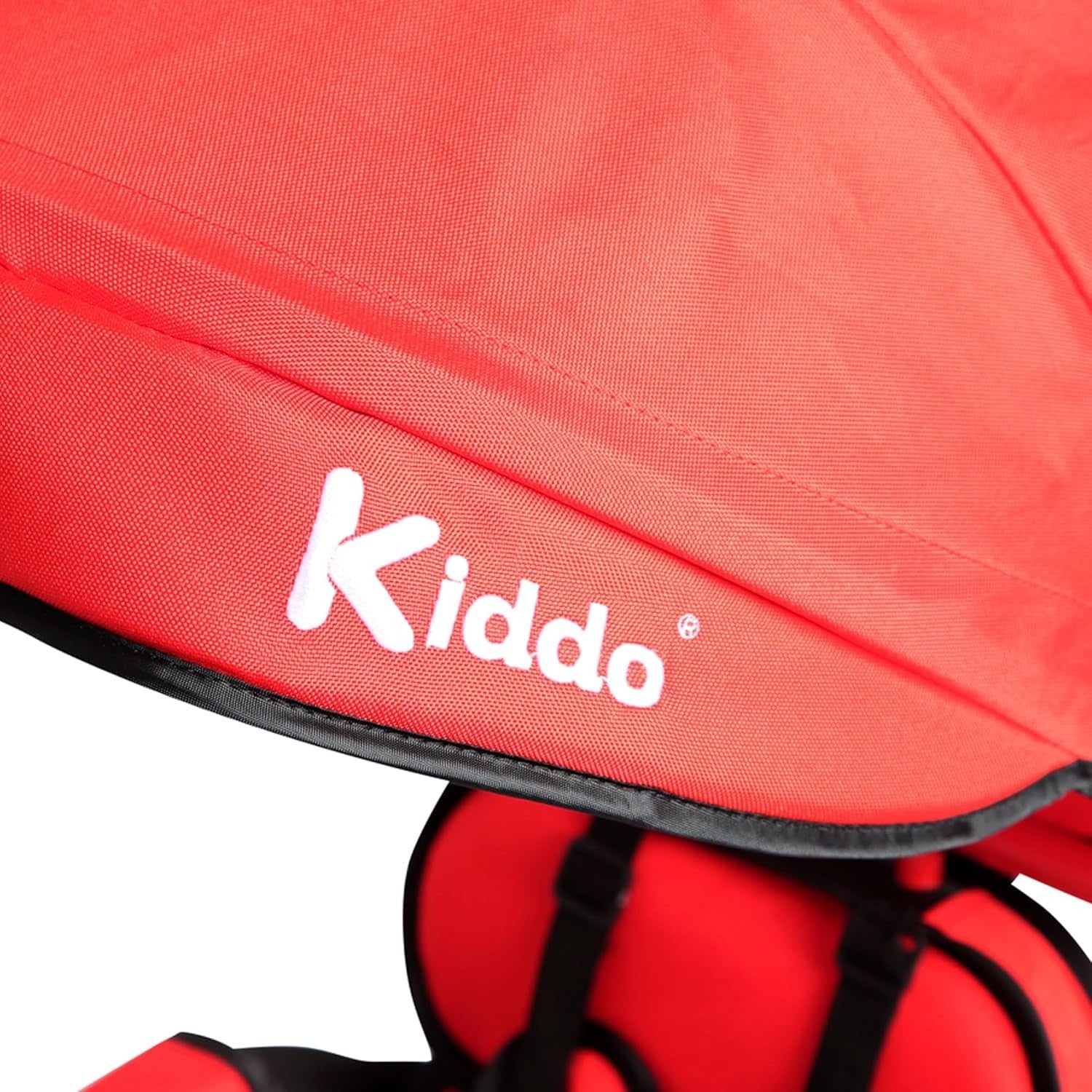 4 in 1 Kids Tricycle Rotating Seat Sun Canopy Parent Push Trike Red