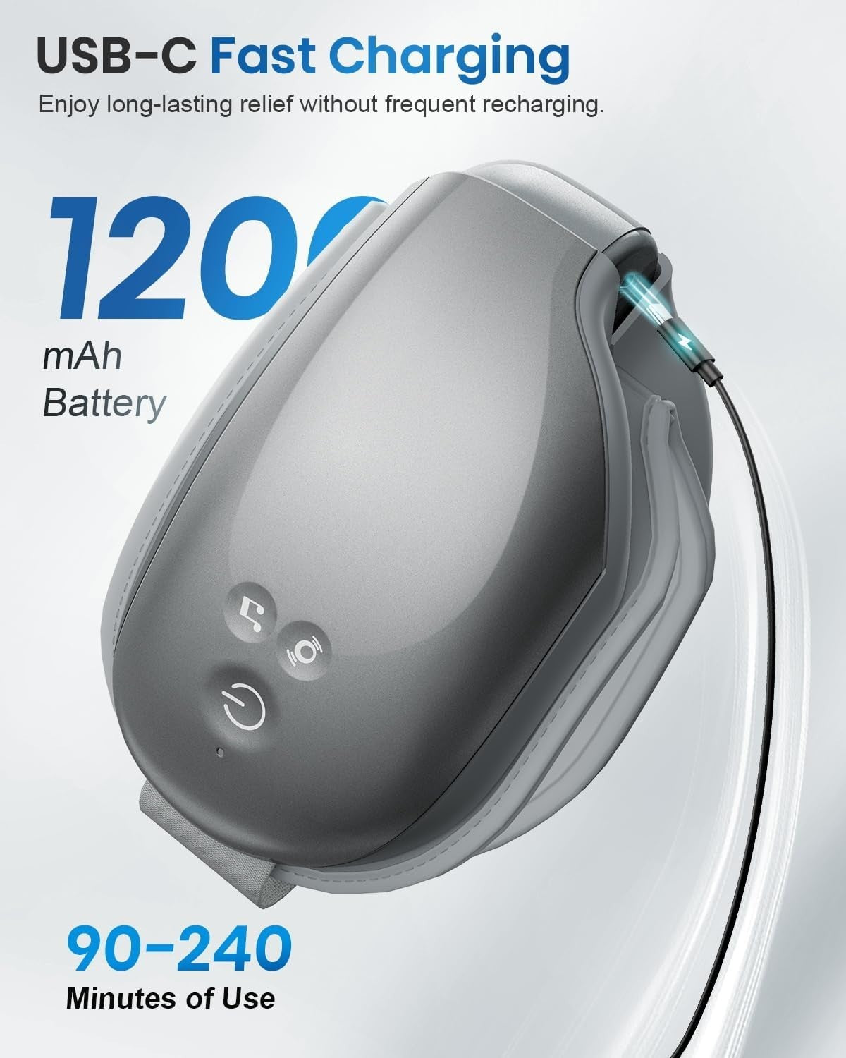 Heated Eye Massager with Compression Remote Bluetooth Sleep Mask