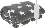 Electric Heated Throw Blanket 9 Heat Levels Timer Washable 180x130cm