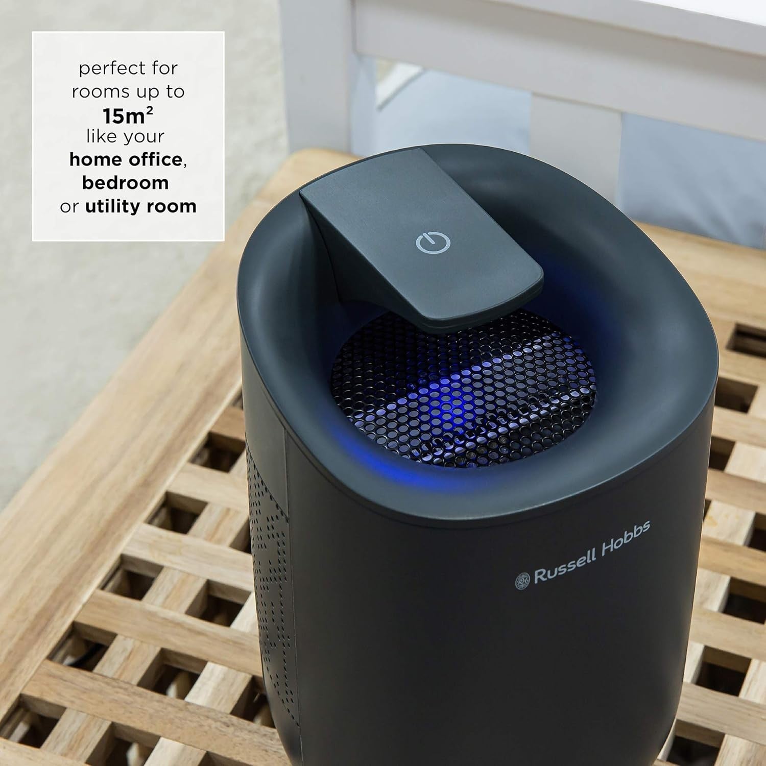 Mini Dehumidifier for Home 300ml Daily Moisture Remover 15m² Grey