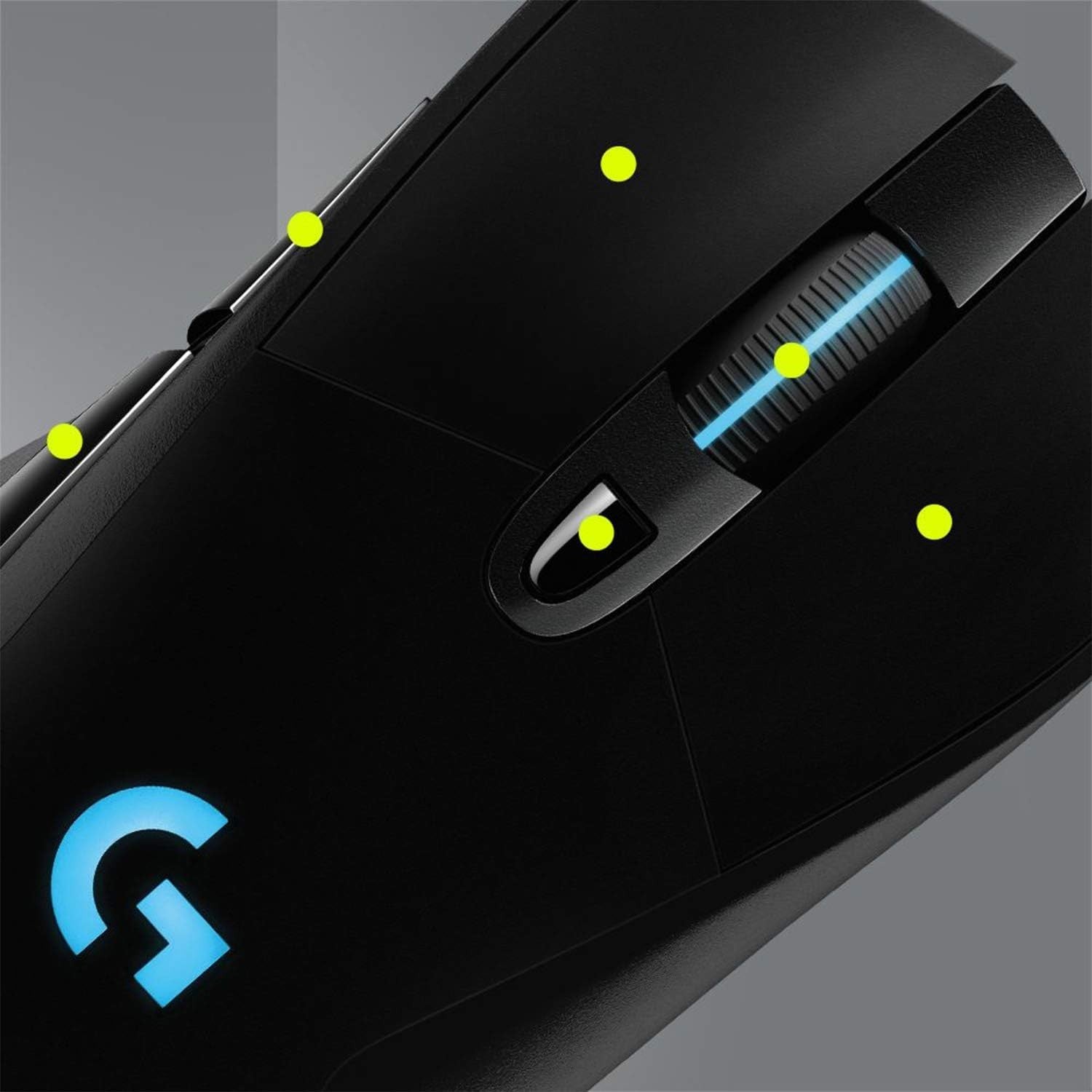 Wireless Gaming Mouse 25,600 DPI HERO Sensor RGB 6 Buttons