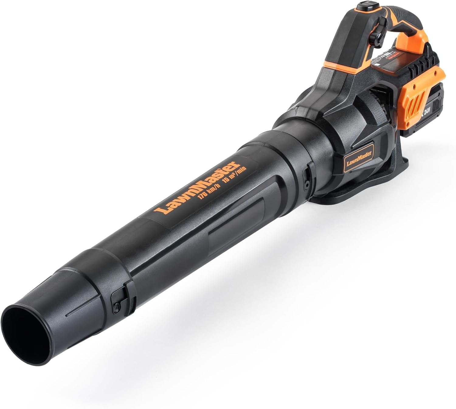 Cordless Leaf Blower 24V Axial High Power Garden Cleaner with Battery