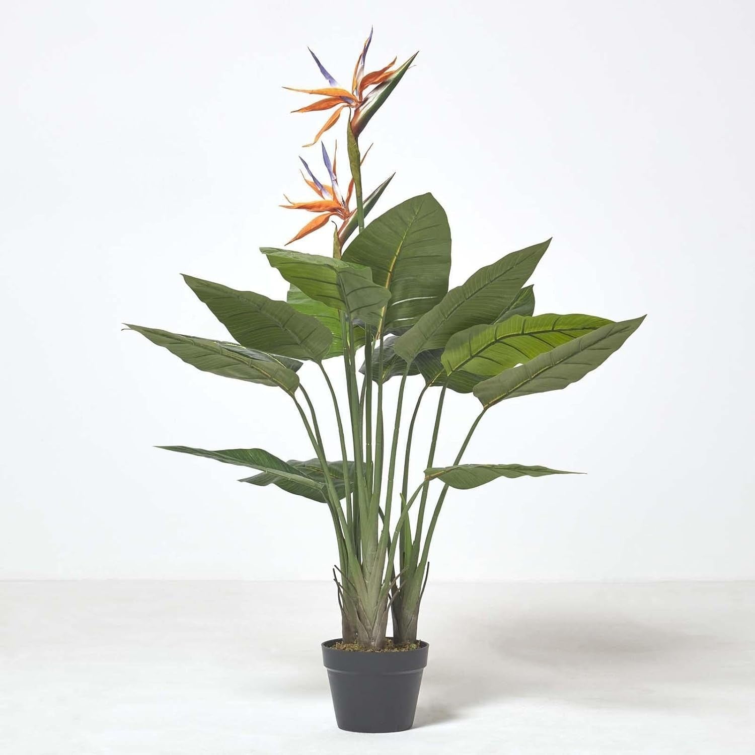 120cm Artificial Bird of Paradise Plant Faux Strelitzia Indoor Home Decoration
