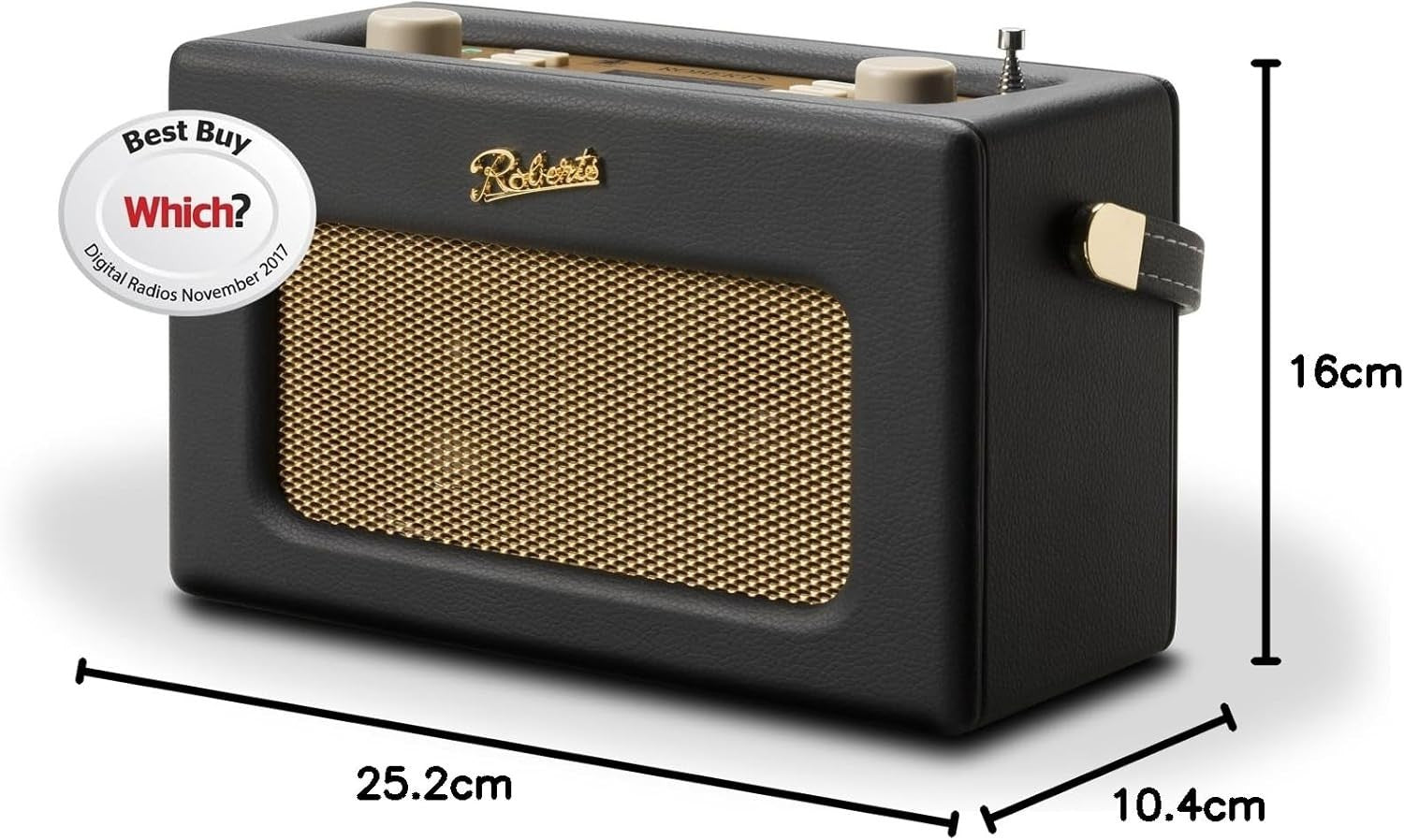 DAB/DAB+ FM Bluetooth Digital Radio Colour Display, Dual Alarm