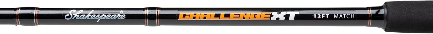 Coarse Fishing Rod 3.6m Carbon Match EVA Cork Handle 3pc Lightweight