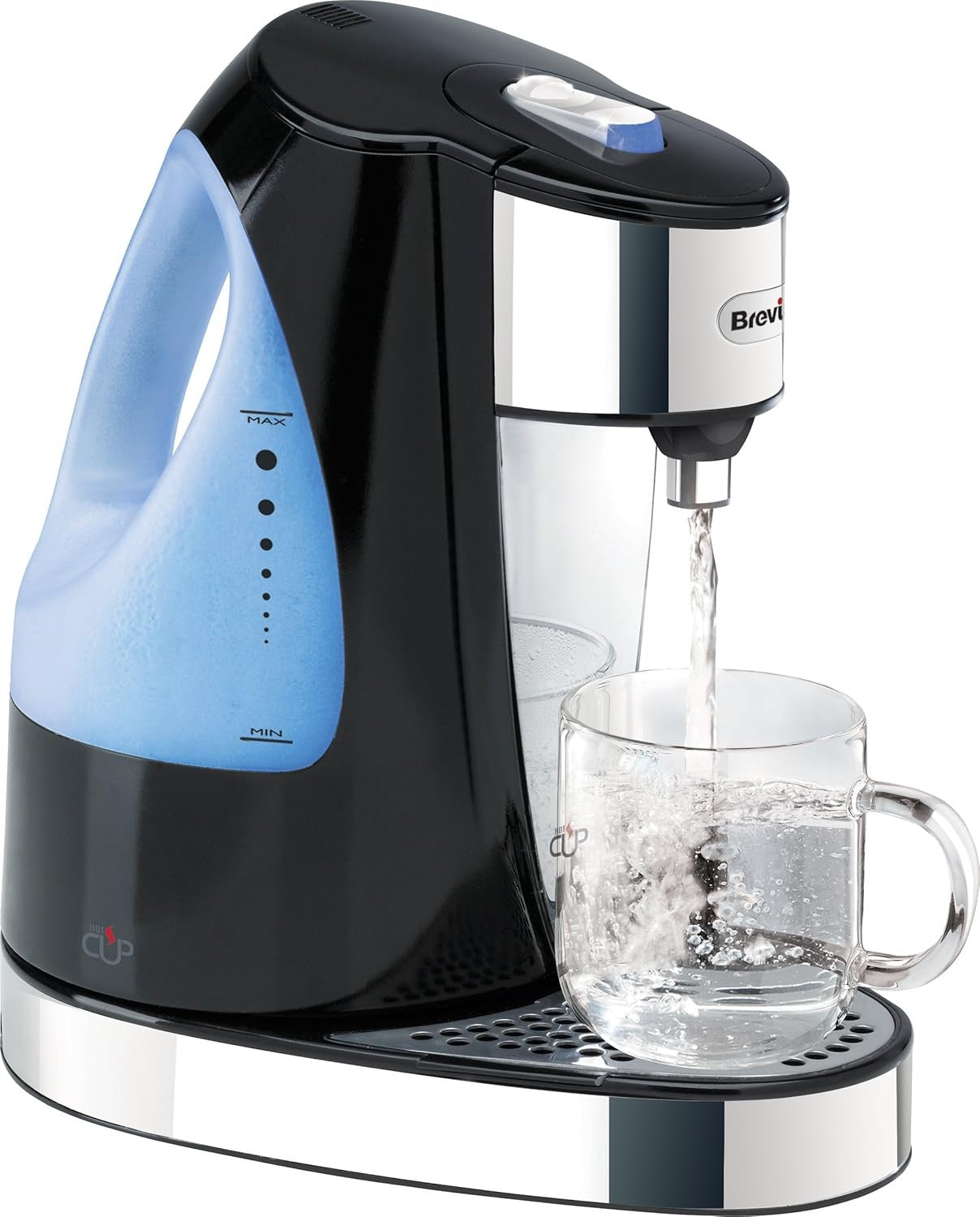 Instant Hot Water Dispenser 3kW Fast Boil 1.5L Energy Efficient Black