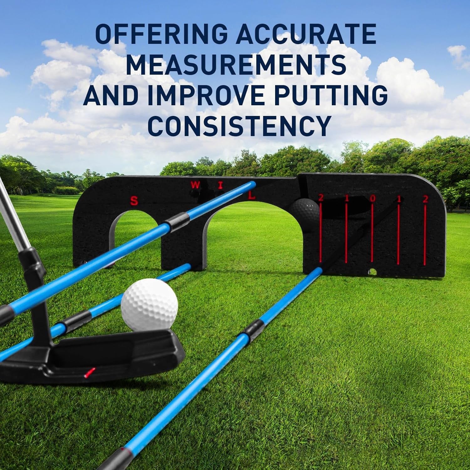 Golf Alignment Swing Gate Trainer 3 Sticks Adjustable Plane