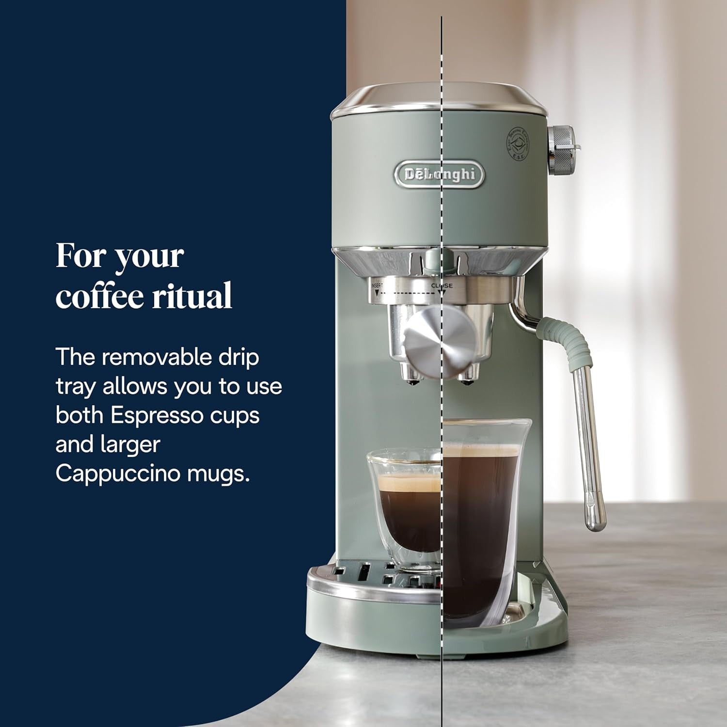 15 Bar Espresso & Cold Brew Coffee Machine | Steam Wand | LatteArt Milk Frother