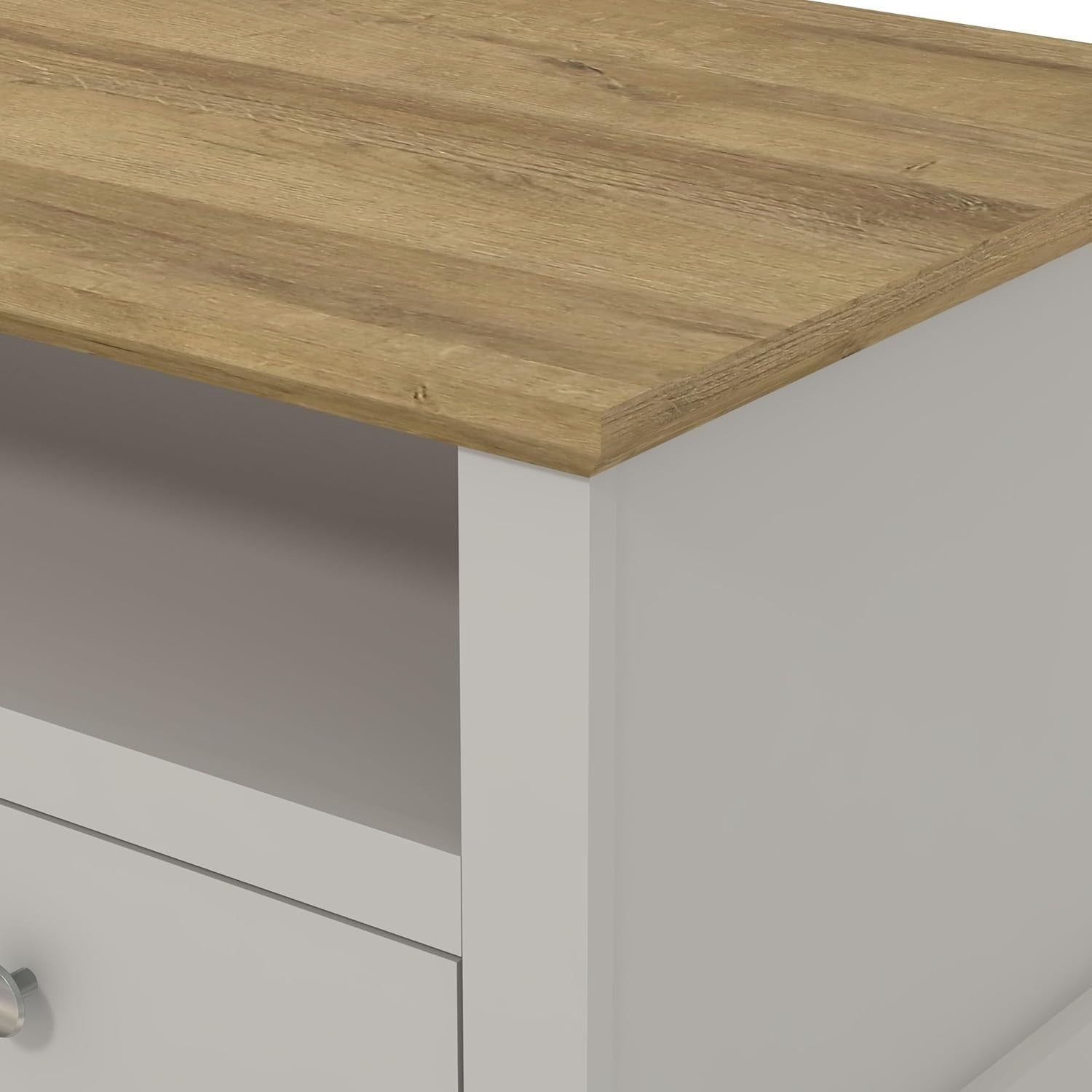 Lift Top Coffee Table with Storage Drawers – Modern Space Saver for Living Room