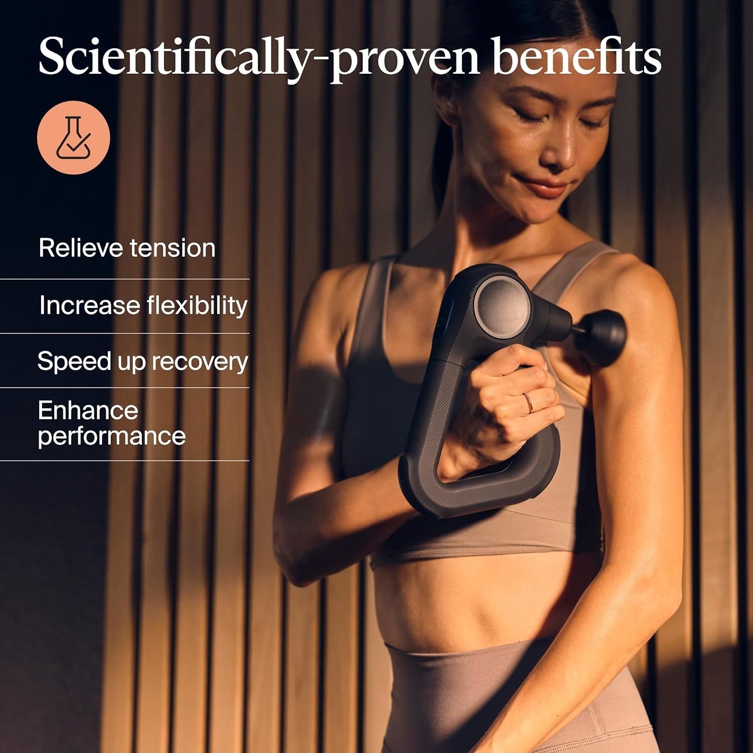 Professional Deep Tissue Massage Gun Smart App Control Powerful Muscle Recovery