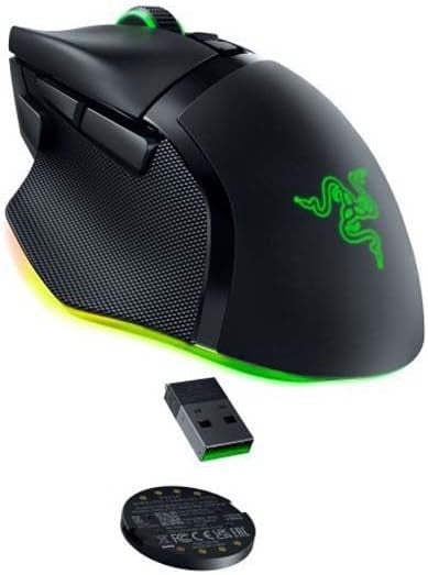 35K DPI Wireless Gaming Mouse RGB 13 Button Pro Ergonomic FPS MMO