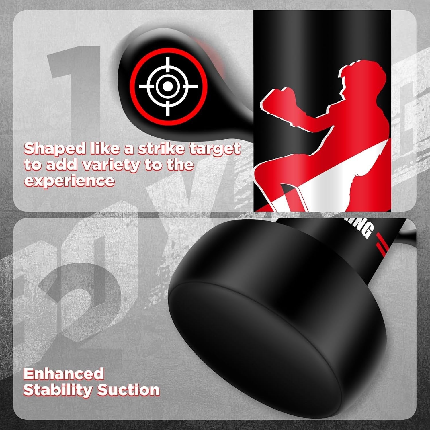 Kids Inflatable Punching Bag 65" Boxing Karate Taekwondo Set