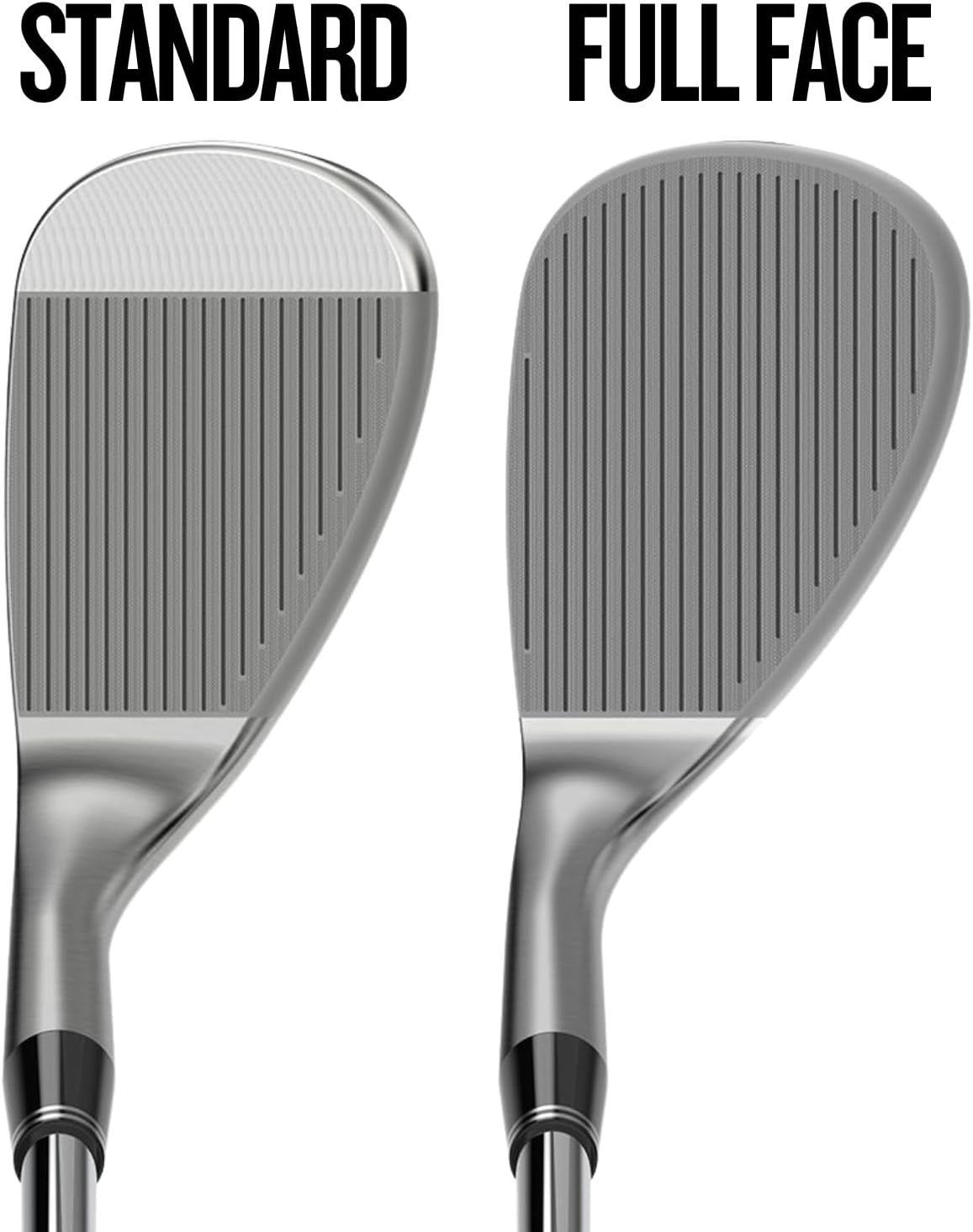 Left Hand 60° Full Face Golf Wedge High Toe Forgiving Graphite Spin