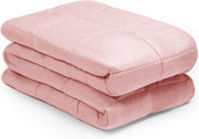 Weighted Blanket Adults Blush Pink 4kg 125x150cm Calming Sleep Aid