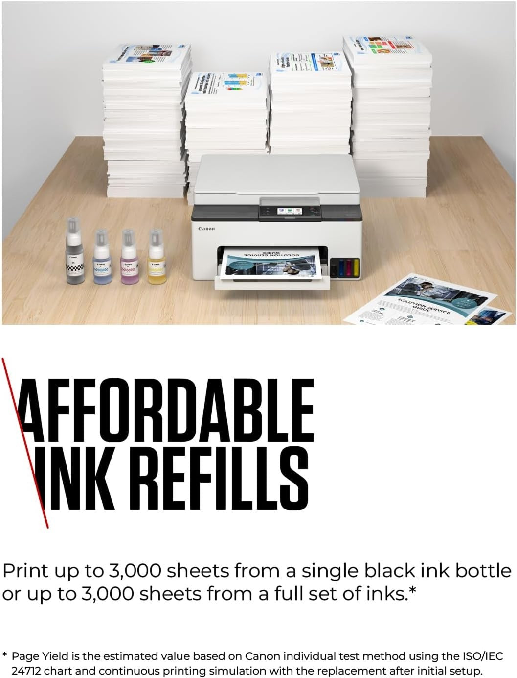 White GX2050 4-in-1 Colour Inkjet Printer WiFi Ethernet A4 MegaTank