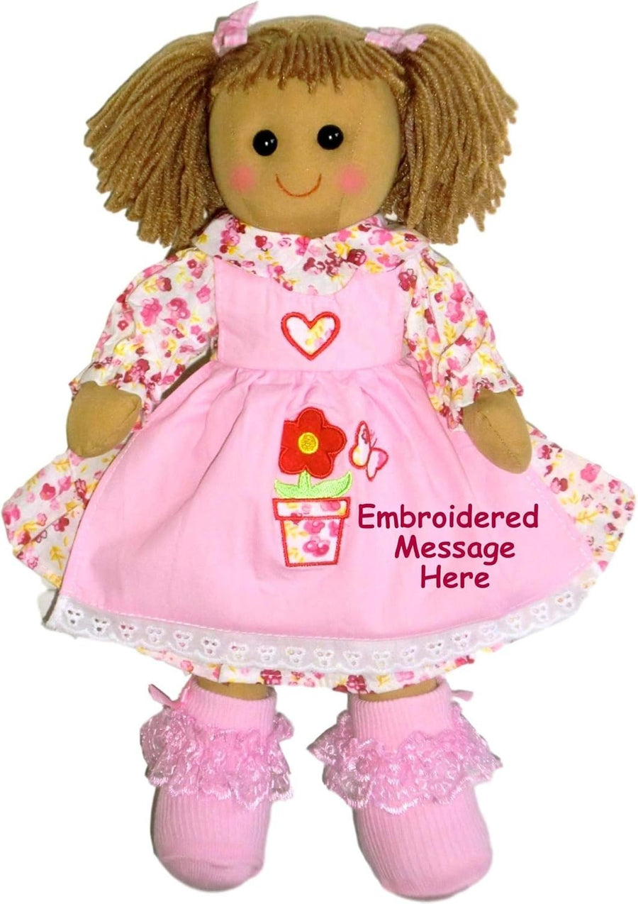 40cm Personalised Big Sister Rag Doll Soft Keepsake New Baby Gift Girls