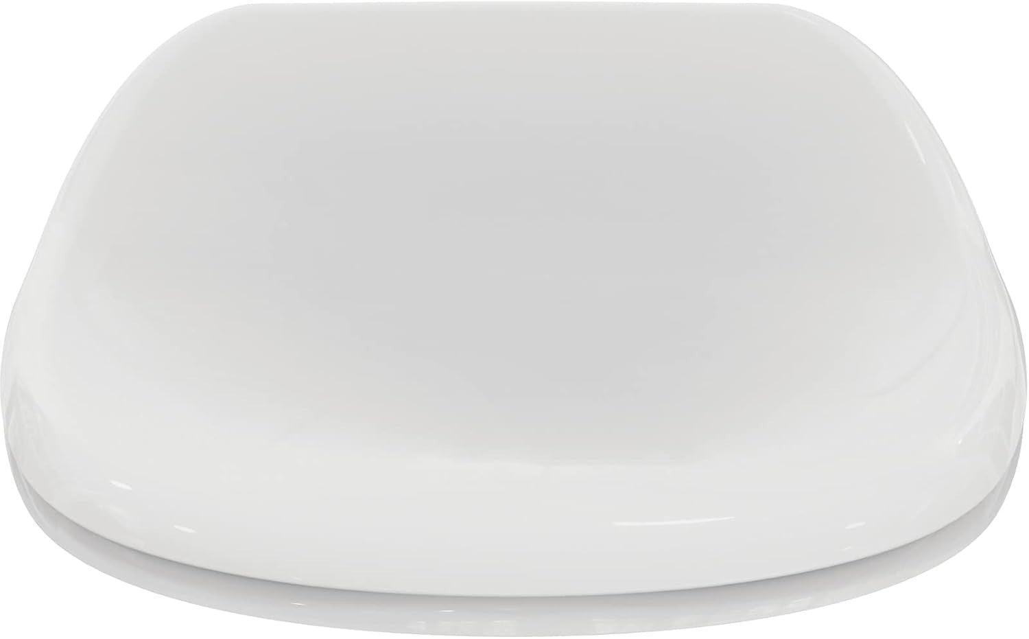 Kimera U-Shape Toilet Seat White Stainless Steel Hinges Durable