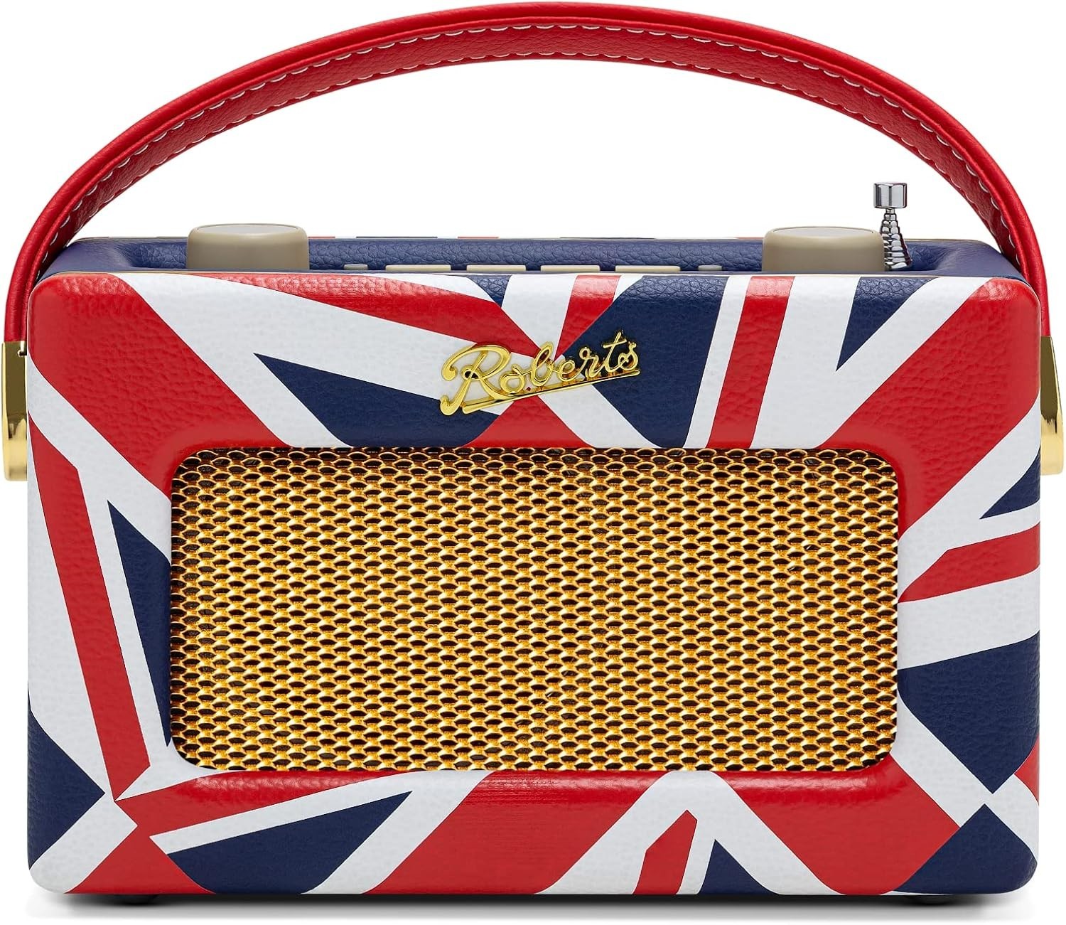 Portable DAB DAB+ FM Radio Bluetooth Retro Union Jack