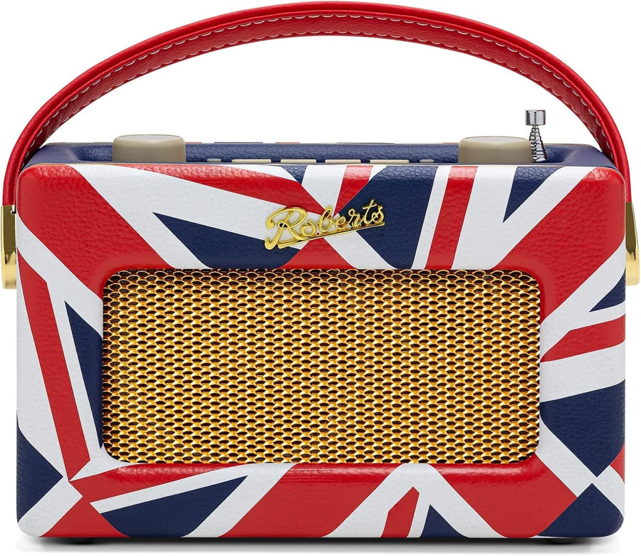 Portable DAB DAB+ FM Radio Bluetooth Retro Union Jack