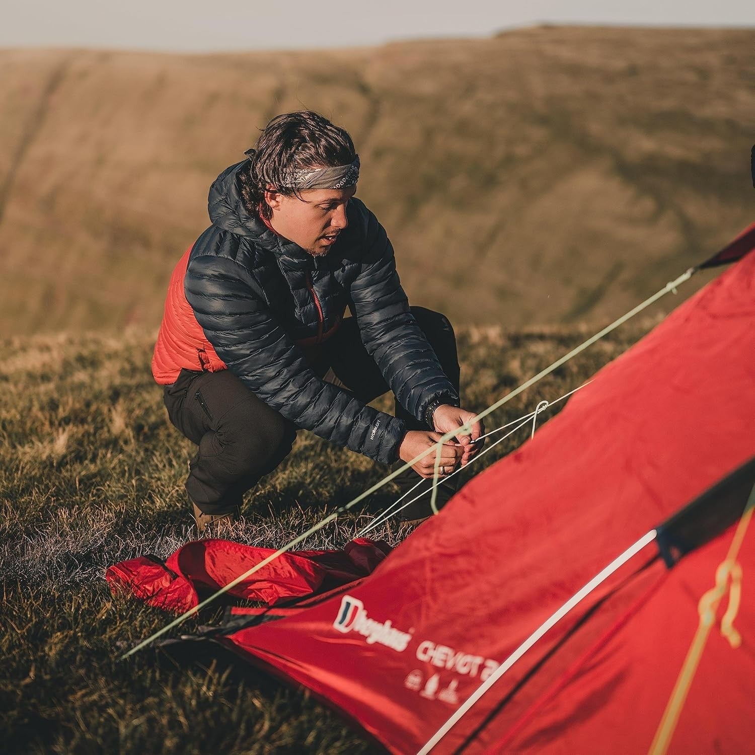 2 Man 4 Season Backpacking Tent 5000mm Waterproof Tunnel