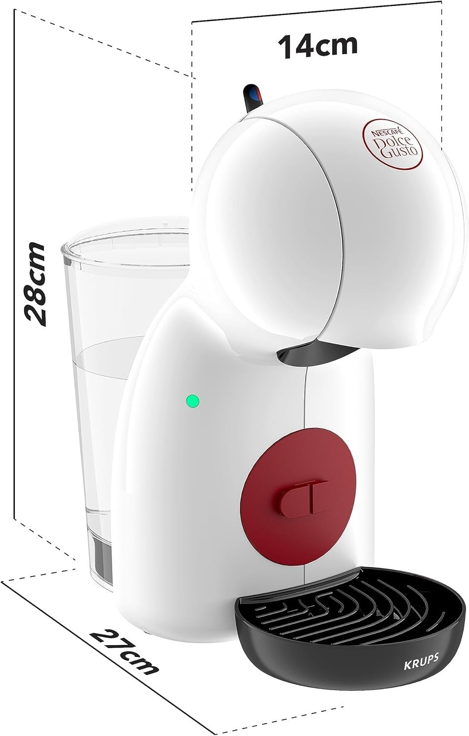 Mini Capsule Coffee Machine 15 Bar Pump | Automatic Espresso Maker | Hot & Cold