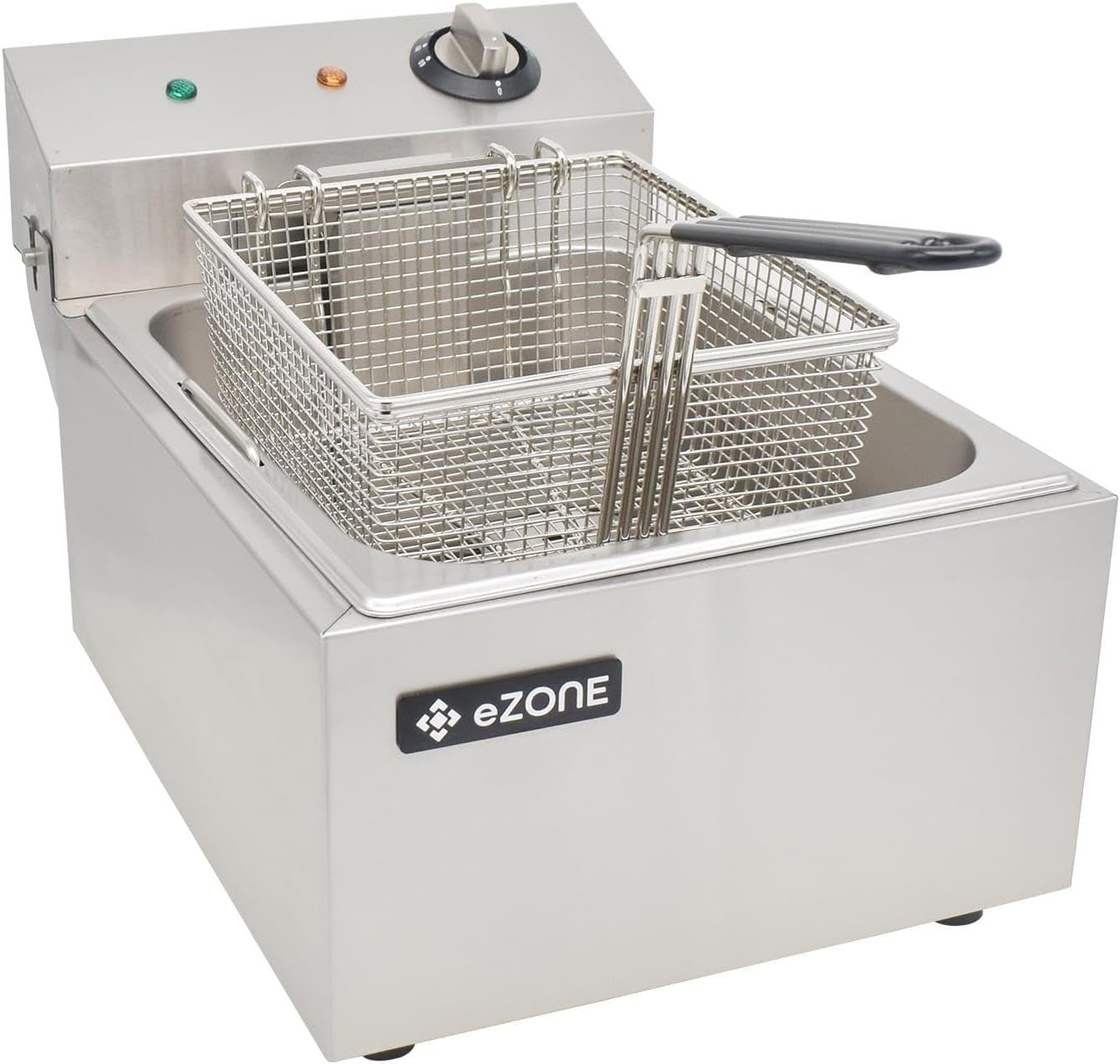 Commercial Electric Deep Fryer 5L Single Tank 3000W Countertop