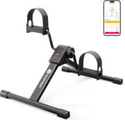 Smart Folding Pedal Exerciser LCD Adjustable Arm Leg Desk Bike