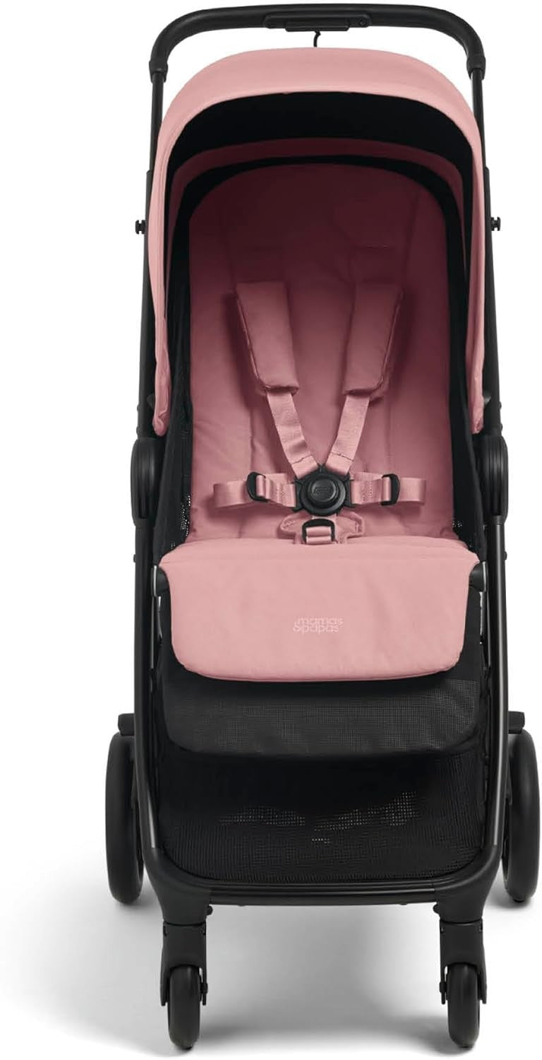 Ultra Slim Fold Pushchair Birth–22kg, 7kg Lightweight, Lie-Flat