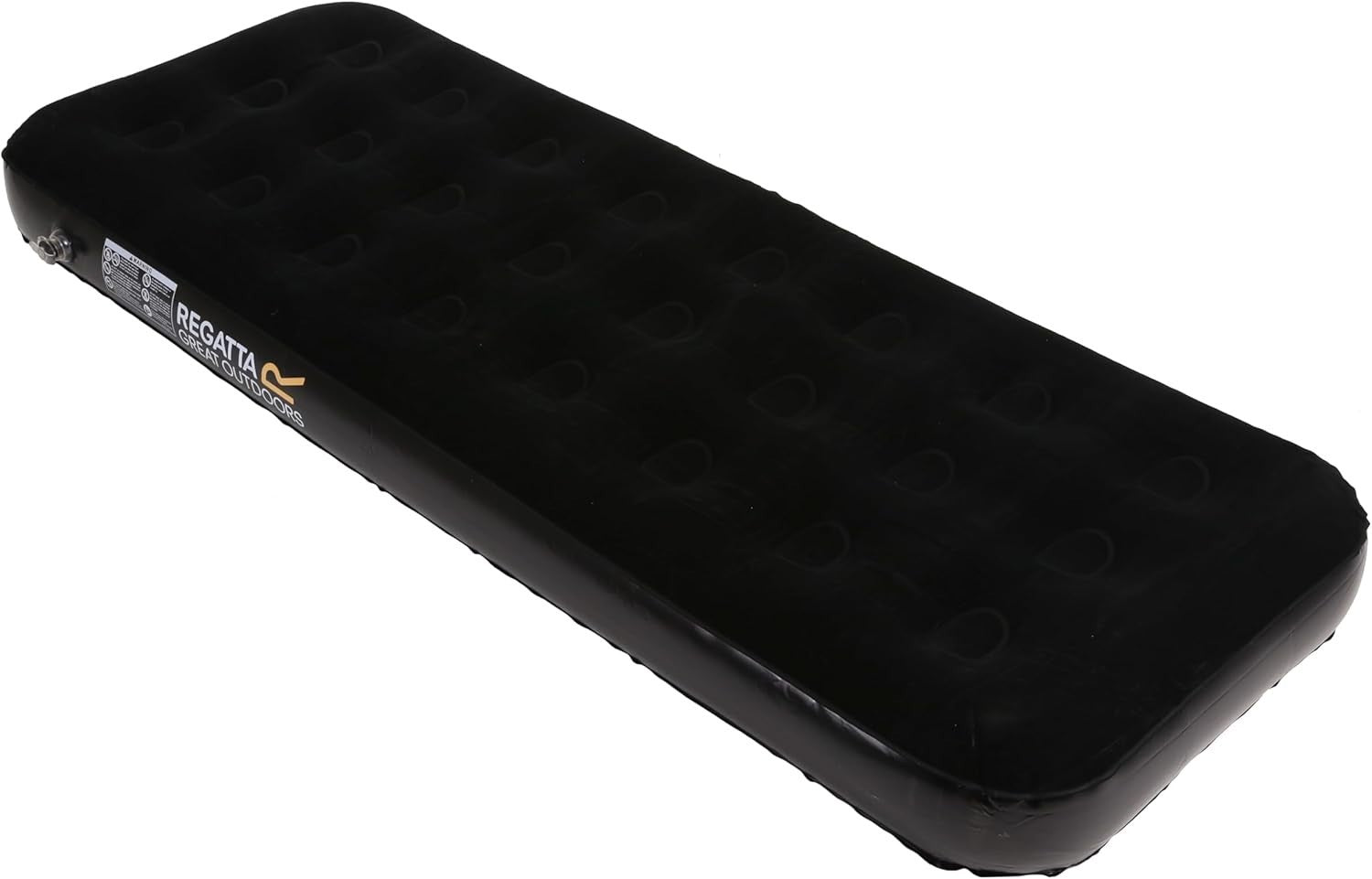 Single Inflatable Air Mattress Puncture-Resistant PVC, 185x75x21cm