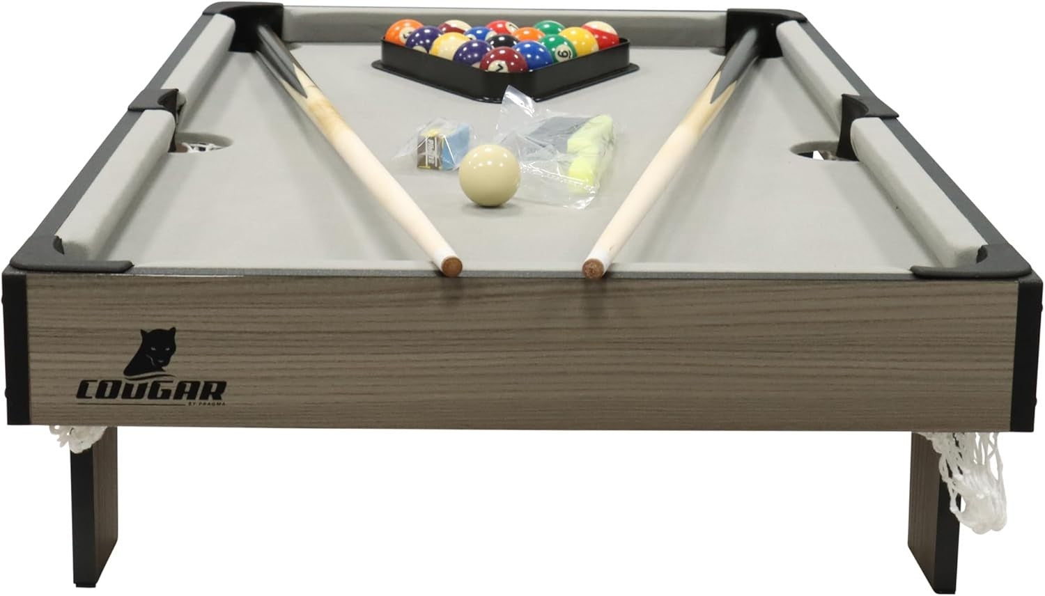 3FT Mini Pool Table Tabletop Billiards Game Set w Cues Balls
