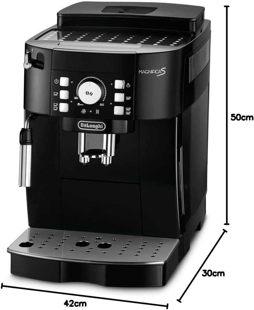 Automatic Bean-to-Cup Coffee Machine 1450W Milk Frother 1.8L Home Espresso Maker