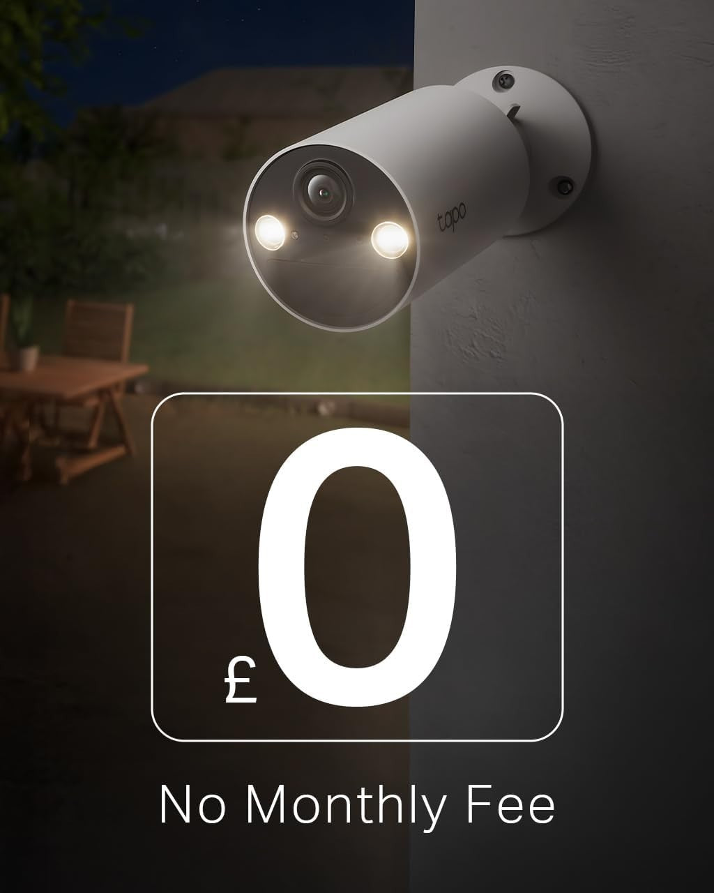 2K Wireless Security Camera Outdoor Battery CCTV AI Night Vision IP65