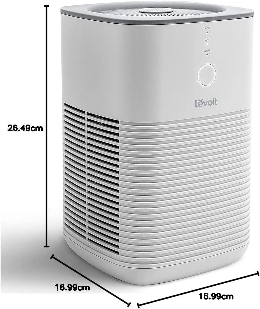 Dual HEPA Air Purifier Bedroom Aromatherapy Quiet Sleep Mode Ozone Free